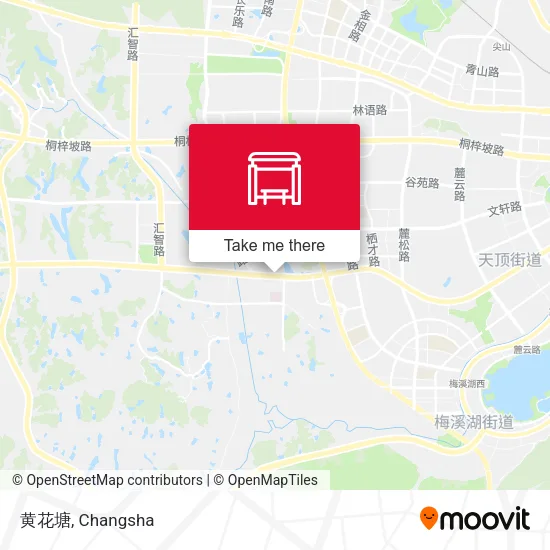 黄花塘 map