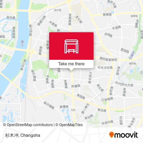 杉木冲 map