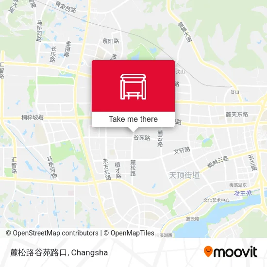麓松路谷苑路口 map