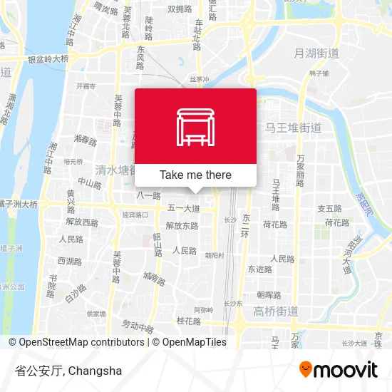 省公安厅 map