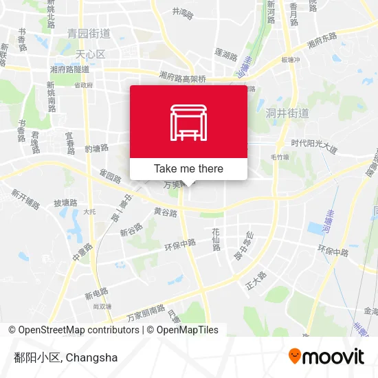 鄱阳小区 map