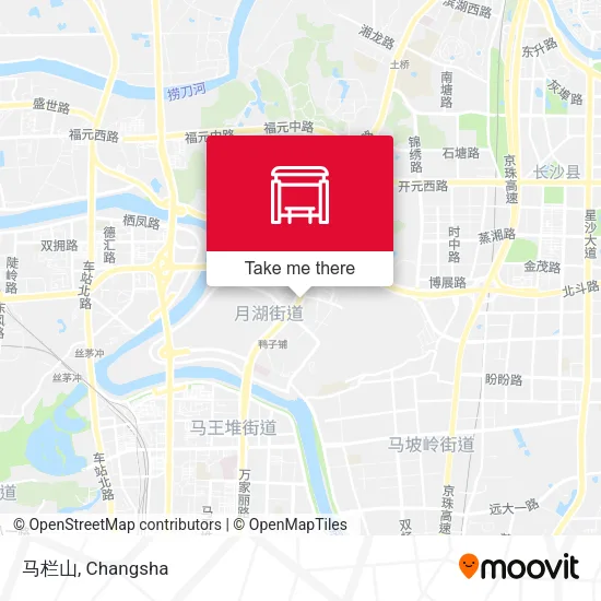马栏山 map