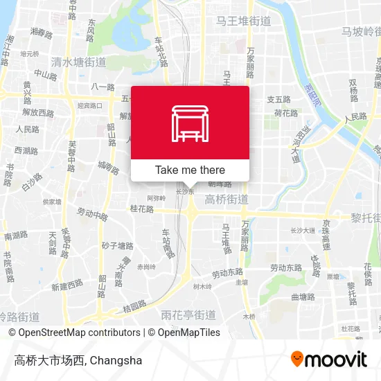 高桥大市场西 map