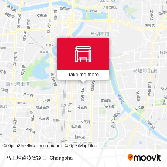 马王堆路凌霄路口 map