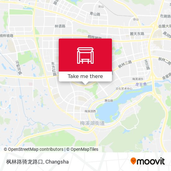 枫林路骑龙路口 map