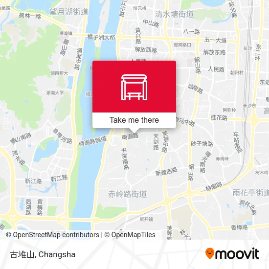 古堆山 map