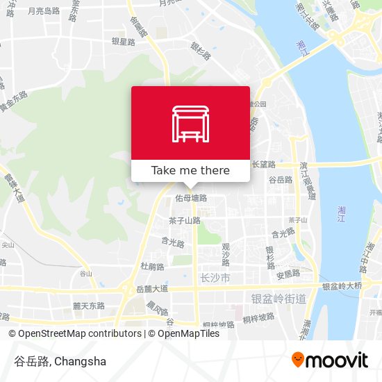 谷岳路 map
