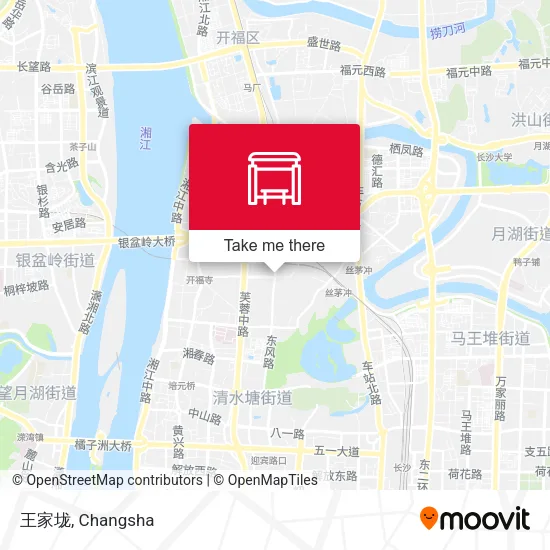 王家垅 map