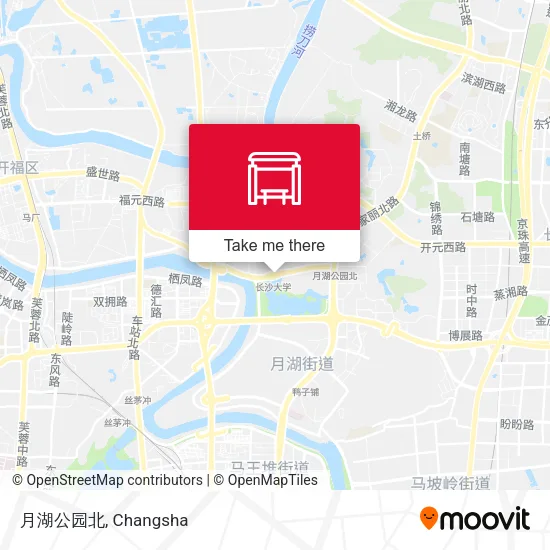 月湖公园北 map