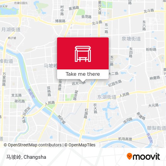 马坡岭 map