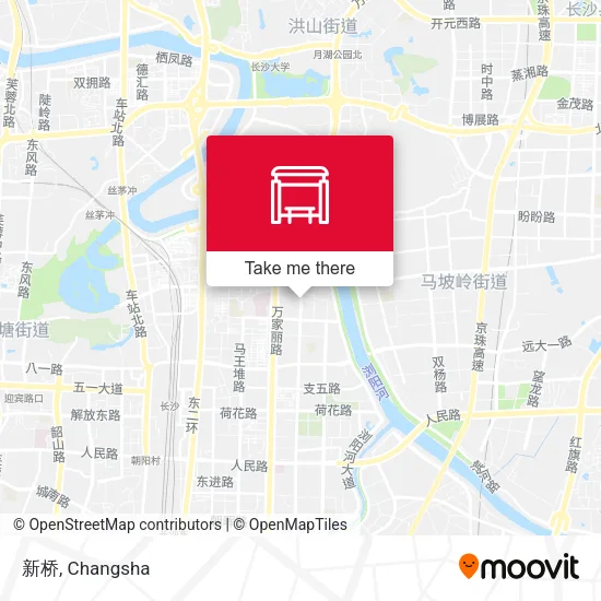 新桥 map