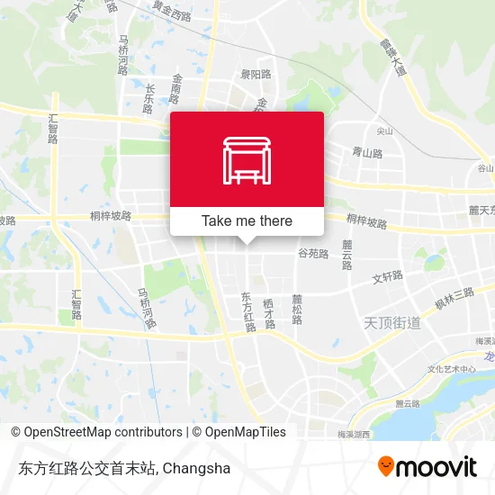 东方红路公交首末站 map