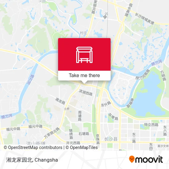 湘龙家园北 map