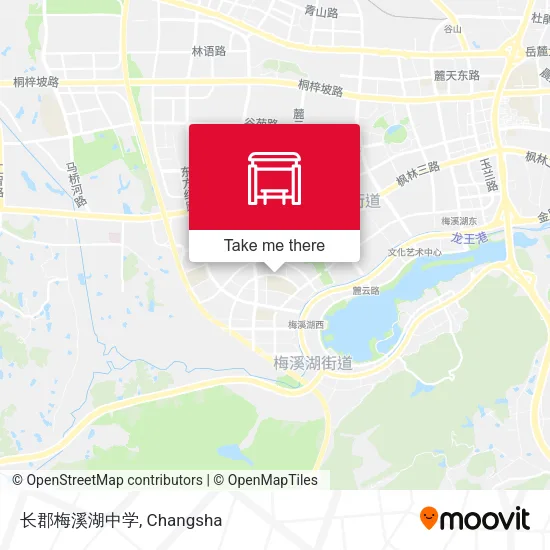 长郡梅溪湖中学 map