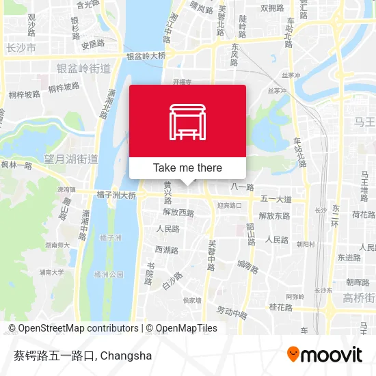 蔡锷路五一路口 map