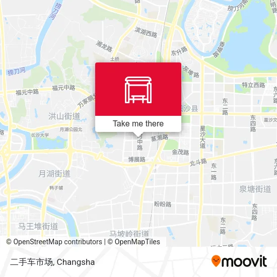二手车市场 map