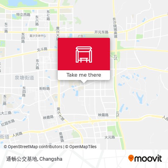 通畅公交基地 map