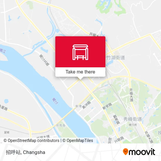 招呼站 map