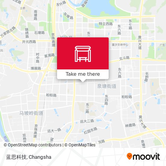 蓝思科技 map