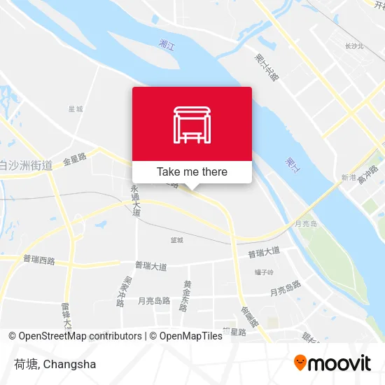 荷塘 map