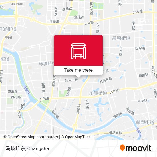 马坡岭东 map