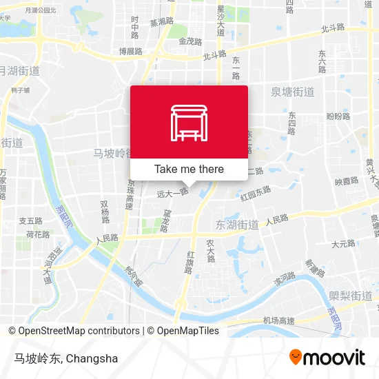 马坡岭东 map