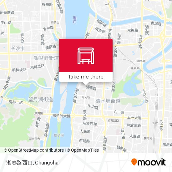 湘春路西口 map