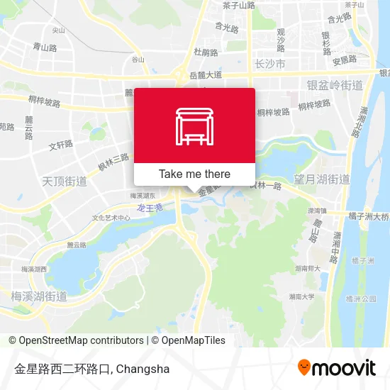 金星路西二环路口 map