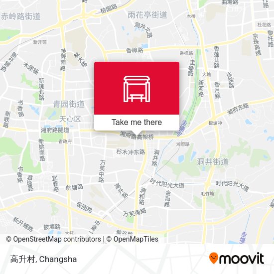 高升村 map
