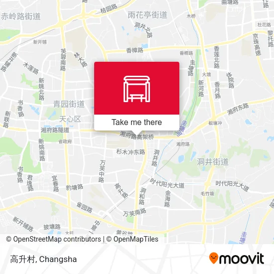 高升村 map