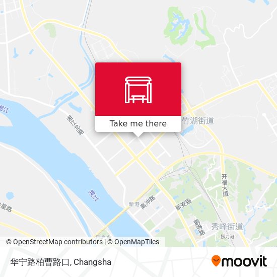 华宁路柏曹路口 map