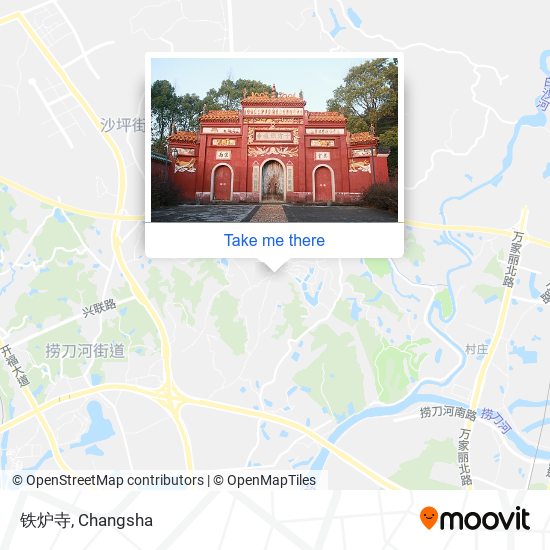 铁炉寺 map