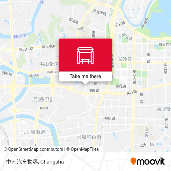 中南汽车世界 map
