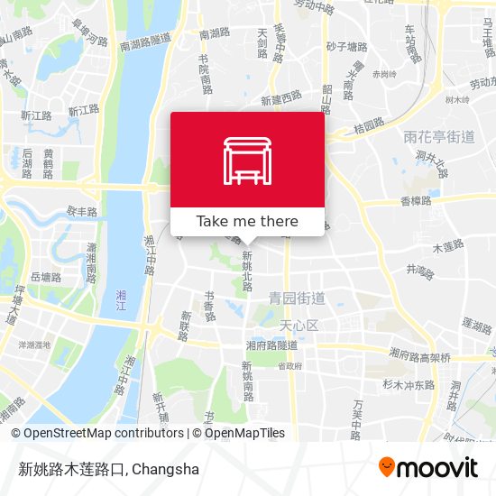 新姚路木莲路口 map