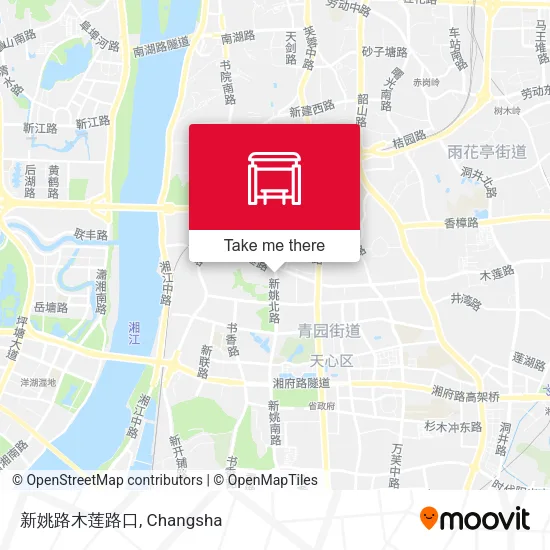 新姚路木莲路口 map
