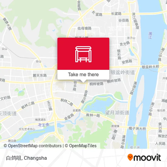 白鸽咀 map