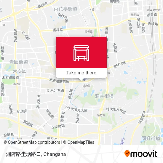 湘府路圭塘路口 map