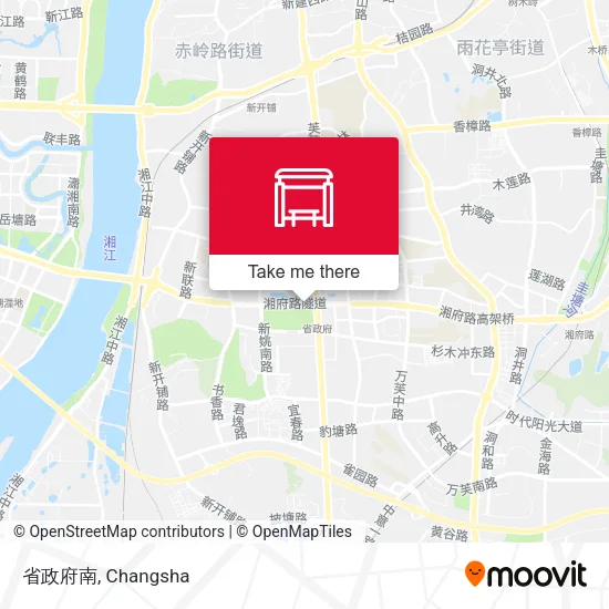省政府南 map