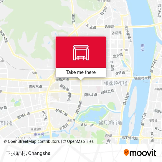 卫技新村 map
