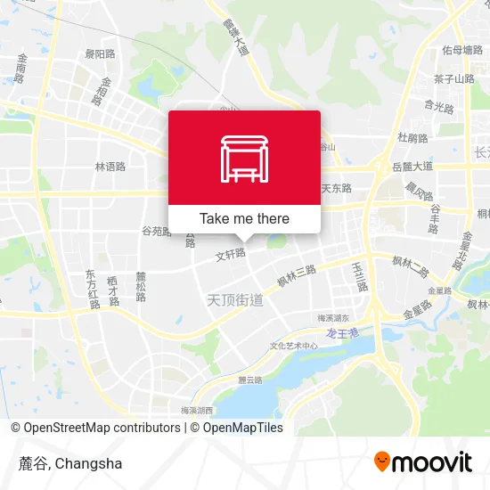 麓谷 map