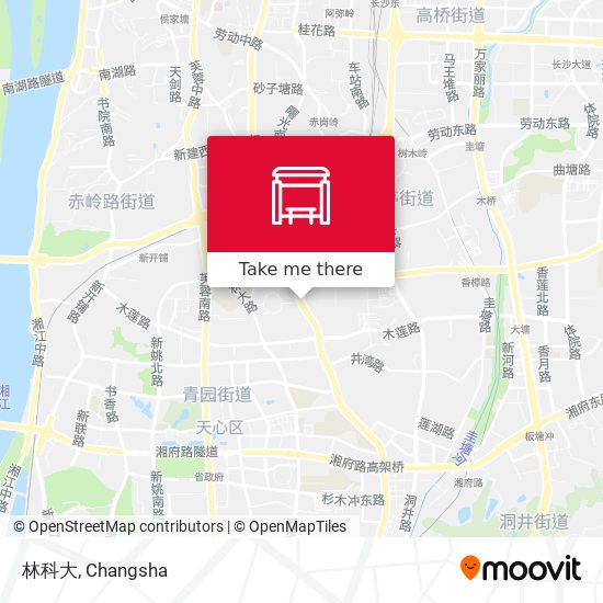 林科大 map