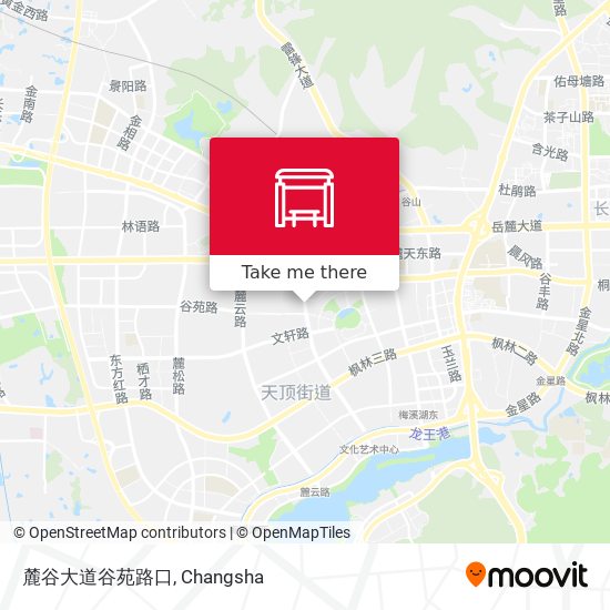 麓谷大道谷苑路口 map