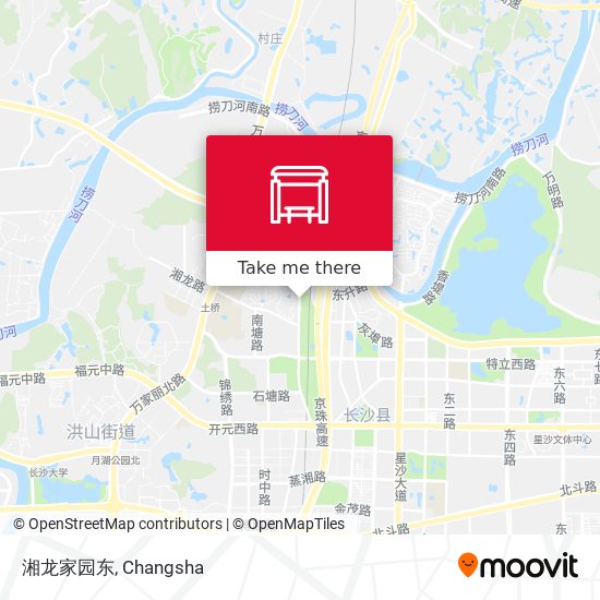 湘龙家园东 map
