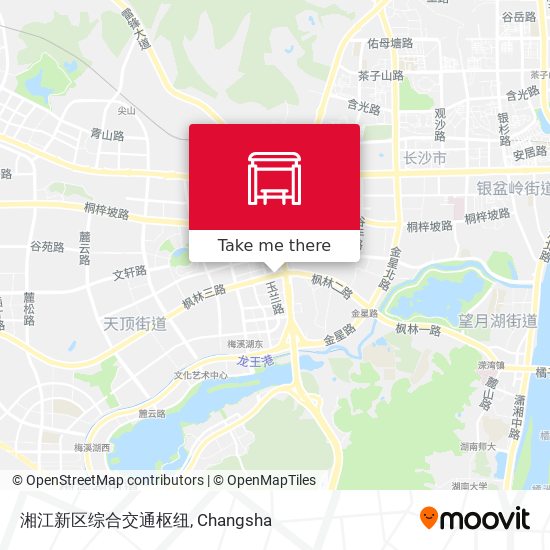 湘江新区综合交通枢纽 map
