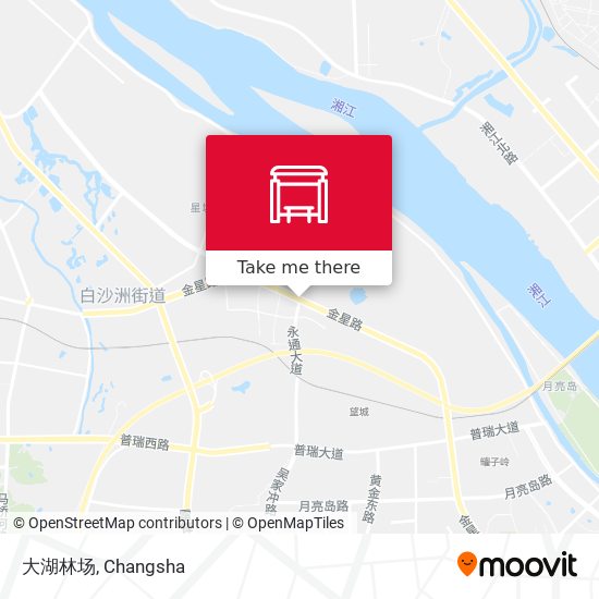 大湖林场 map