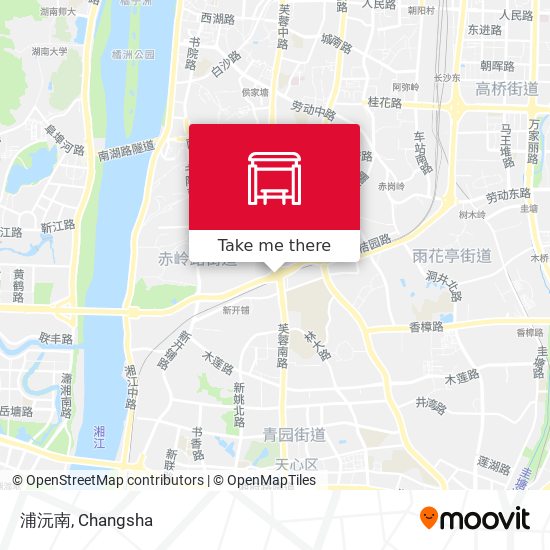 浦沅南 map