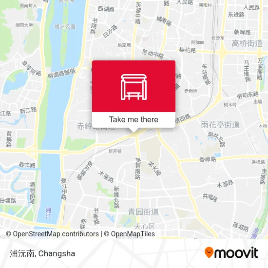 浦沅南 map