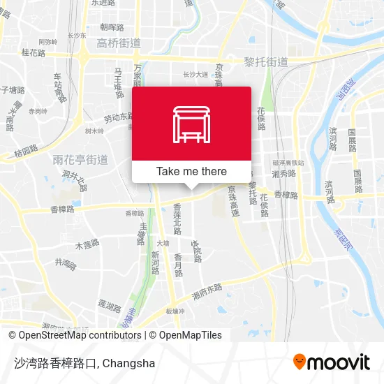 沙湾路香樟路口 map