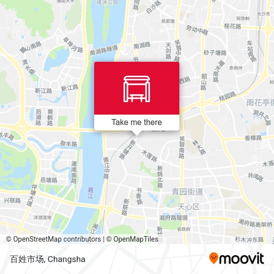 百姓市场 map