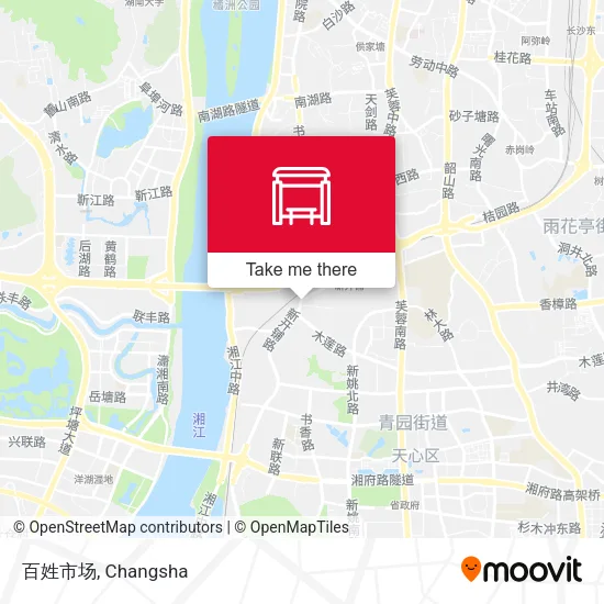 百姓市场 map